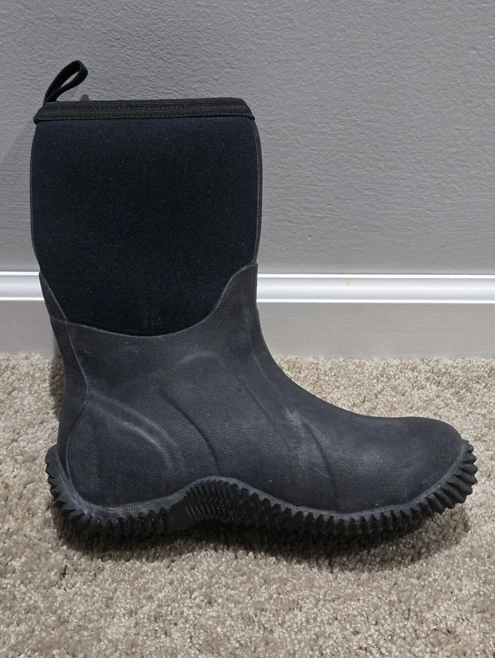 The Muck Boot Company Kids Size 5 Black Boots With Inserts